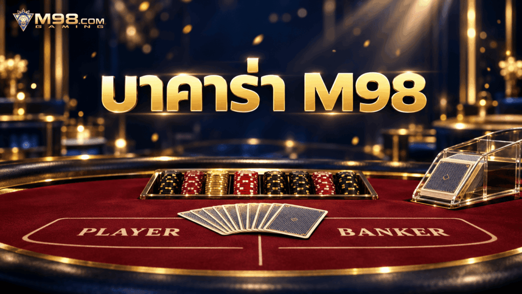 M98 บาคาร่าออนไลน์โต๊ะพรีเมียมบรรยากาศคาสิโนระดับโลก