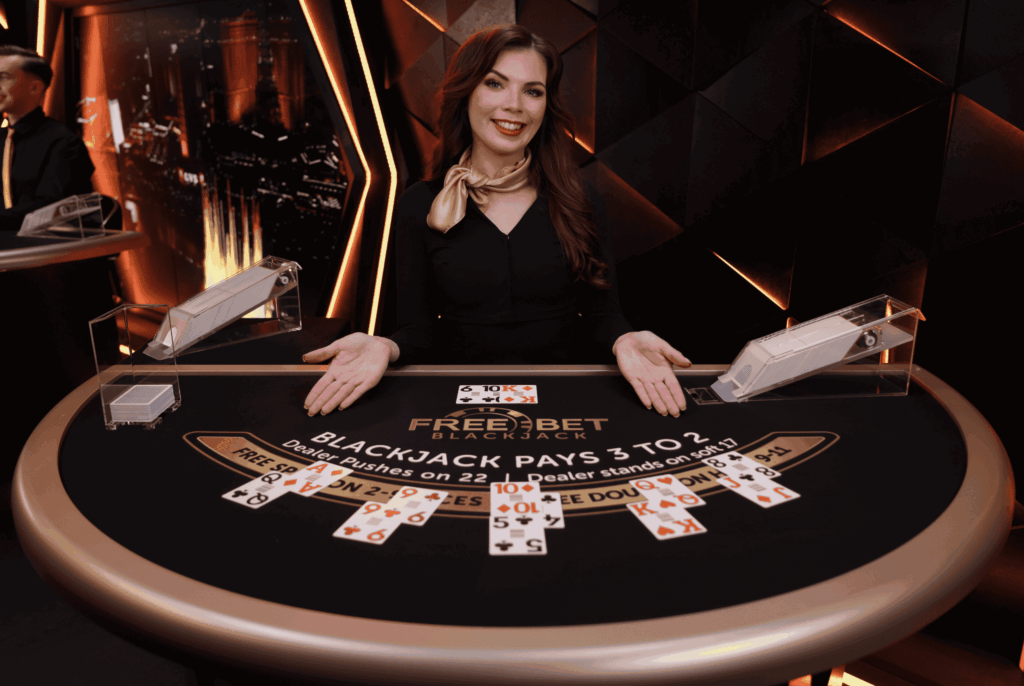 M98 Free Bet Blackjack สดดีลเลอร์จริงพร้อมเดิมพันได้ทันที
