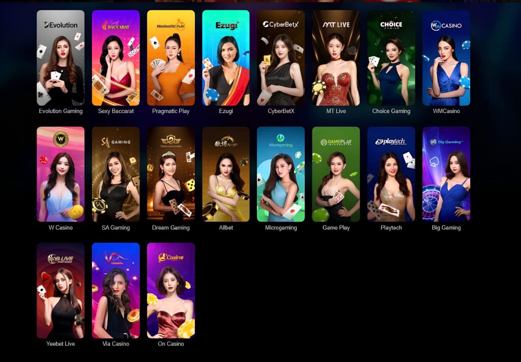 M98 คาสิโนสดครบทุกค่ายชั้นนำ 19 ค่าย