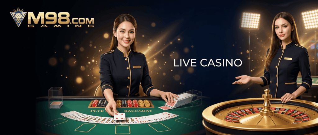 M98 Live Casino รวมค่ายเกมชั้นนำครบทุกค่าย